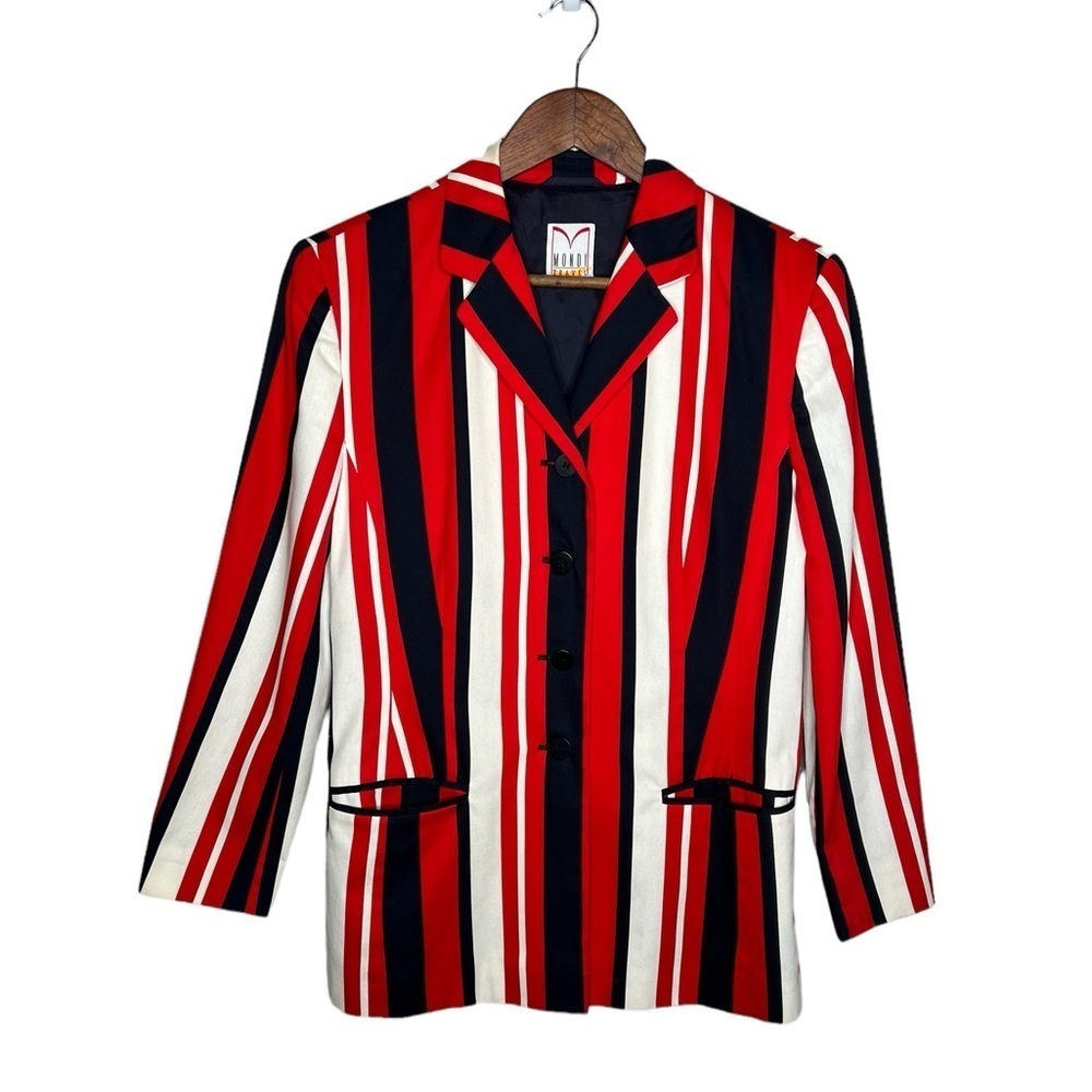 Vintage Mondi Women’s Striped Blazer Jacket
